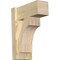Ekena Millwork Westlake Block Rough Sawn Outlooker, Douglas Fir, 6"W x 12"D x 16"H OUT06X12X16WTL05RDF - alternate 1